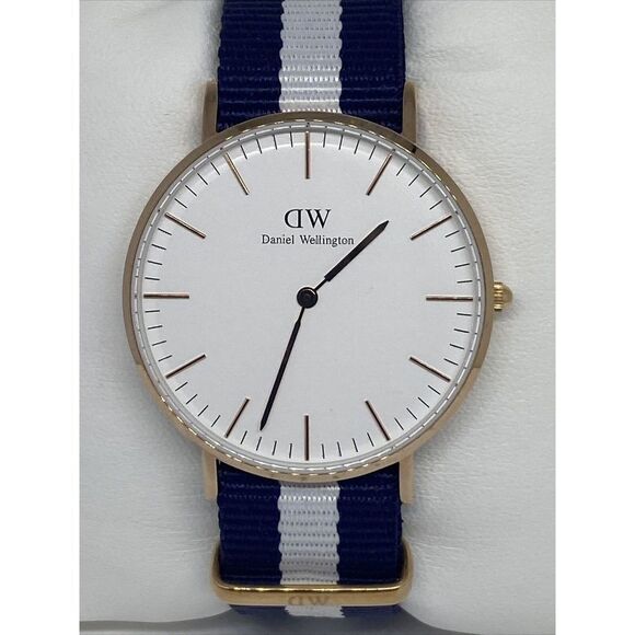 Daniel Wellington B36R16 Women\'s Blue/White Nylon Analog Dial Quartz Watch RQ607 main image 10